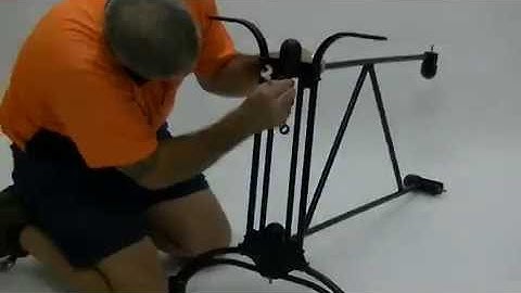 Assembling Manhattan Twin Table Base