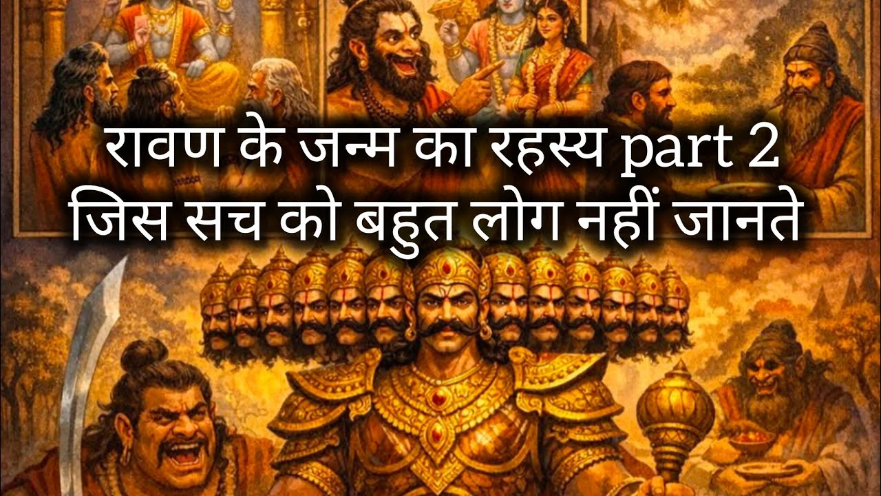 रावण के जन्म का रहस्य part 2– जिस सच को बहुत लोग नहीं जानते | Jai Shree Ram"
