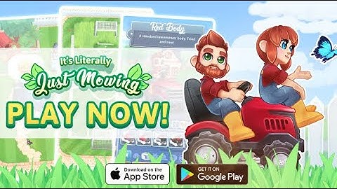 It’s literally just mowing- iOS/Android Gameplay Walkthrough All Levels