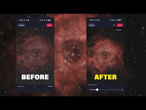 NEW Seestar AI Star Reduction & Denoise Tested