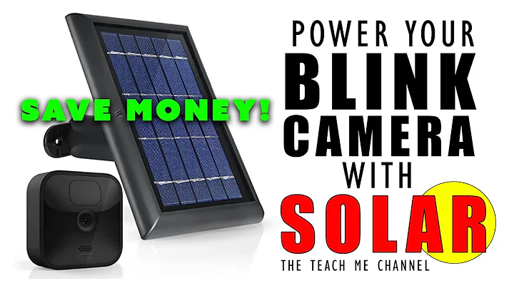 Save Money! Power Your Blink Camera with Solar