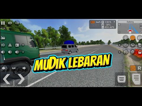 Mudik lebaran - Bus simulator Indonesia