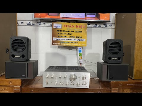 Video Apply #pioneer SA 8800ii ghép loa Tannoy 2E621 & #bose... - youtube