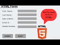 "Create Forms in HTML Super Fast ⚡ | 4 Minute Tutorial"