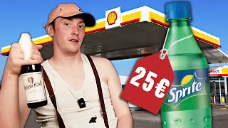 Wir testen ALKOHOL von der TANKSTELLE ⛽🤑