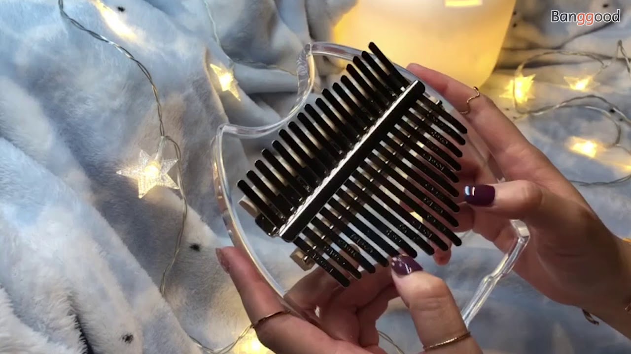 TUNYIN 17 Tone Rainbow Crystal Transparent Kalimba Thumbs Piano - Banggood Toy&Hobbies