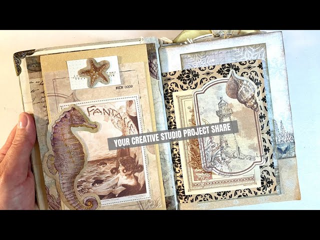 Your Creative Studio - How To Use The Contents - Craft Along With Me - Flip Up Idea class=