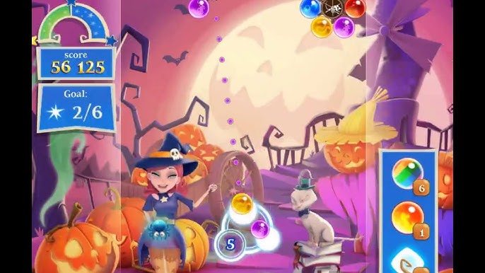 Bubble Witch Saga 2 Level 552 