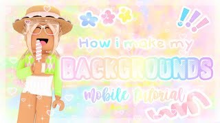 ꒰🧸꒱ how i make my backgrounds on mobile ↳ ੈ‧₊˚ 𝗨𝗻𝗶𝗾𝘂𝗲 𝗰𝗼𝗿𝗻𝗶𝗲 ɞ screenshot 1