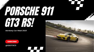 Rare Gem Alert Porsche 911 Gt3 Rs Takes Monterey By Storm