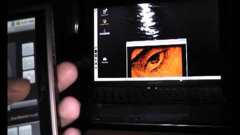 SmartQ V5 as a remote for VLC player