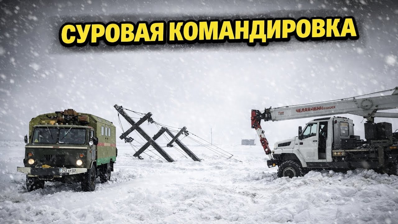 Командировка, Забуксовал Кран, дальняя дорога