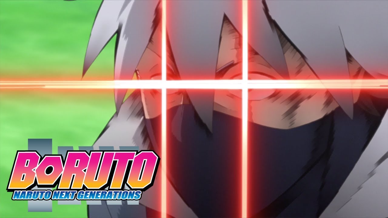 Naruto Kakashi Briefly Unleashes Sharingan In Boruto