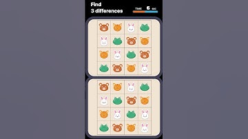 [Find the differences] Brain exercise _ Medium