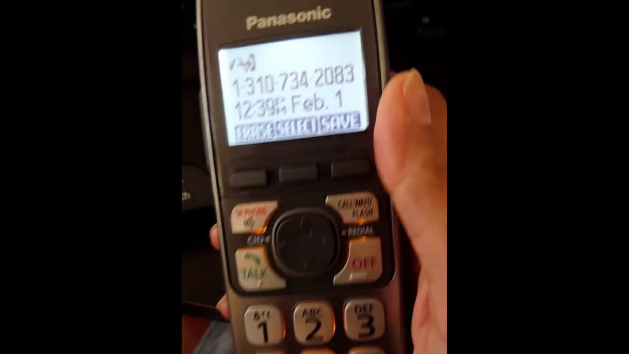 How Do I Clear Blocked Calls On My Panasonic Phone