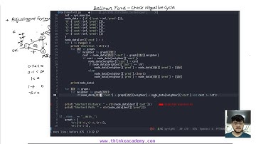 [8.1] Bellman Ford Shortest Path: Detect Negative Cycles