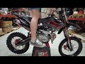 Prsentation dirt bike crz 150cc bw 2023 1417