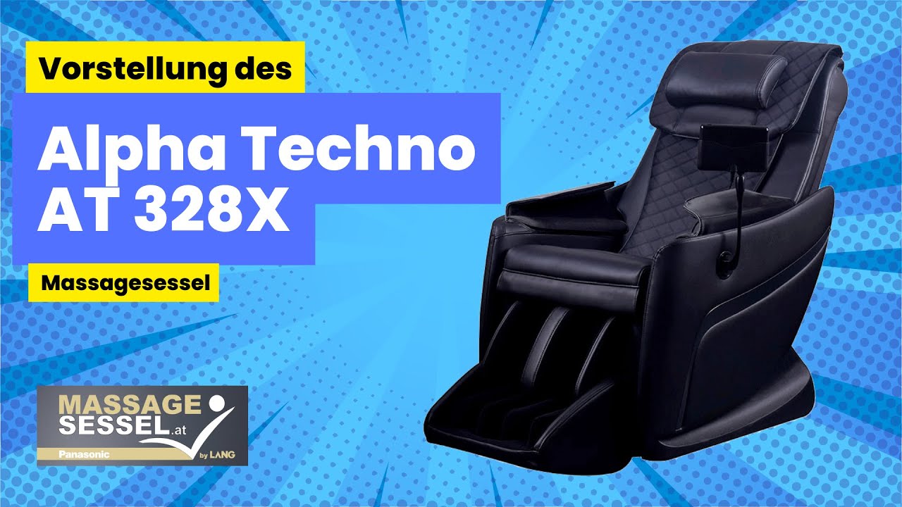 Alpha Techno 328X: Der perfekte Einsteiger-Massagesessel im Test