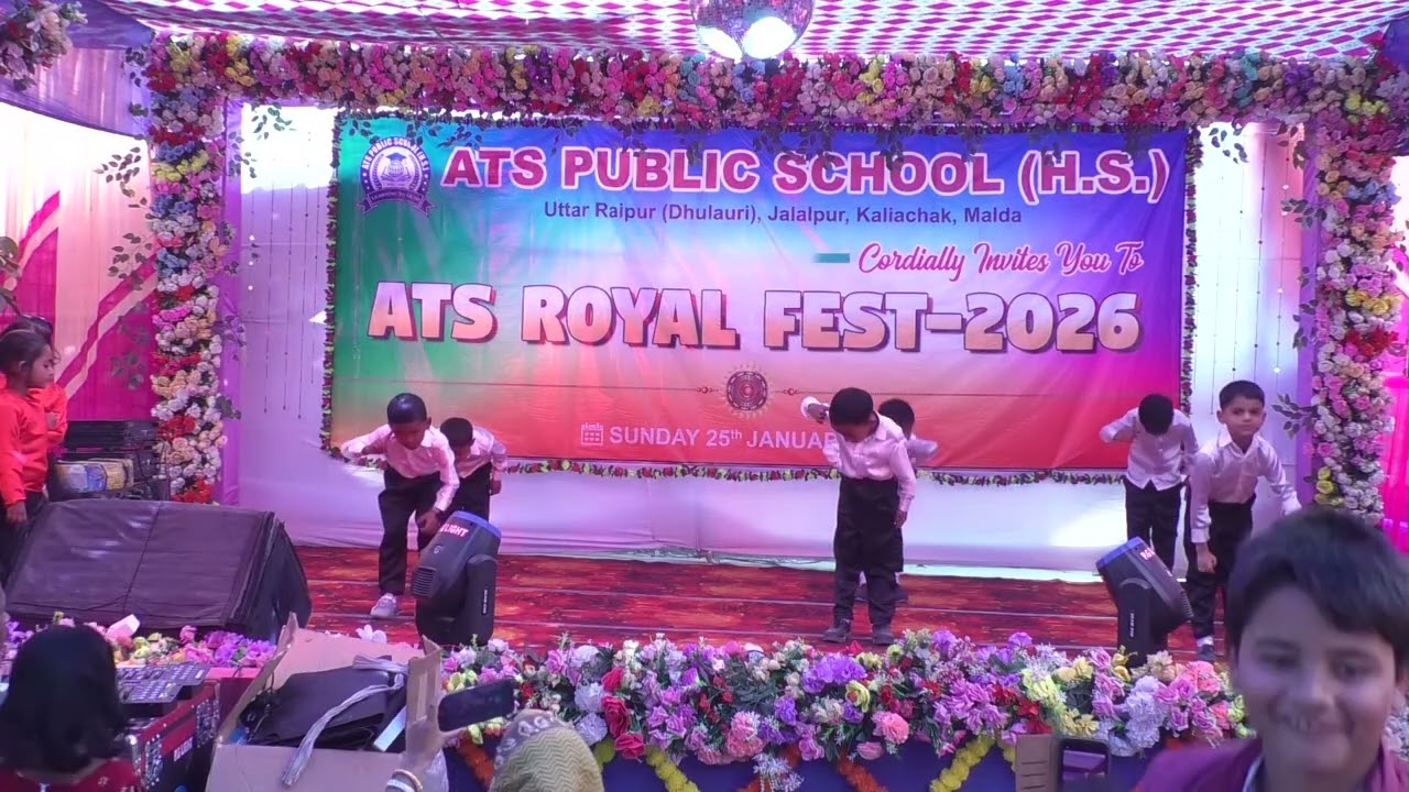 A outstanding crazy performance performed by our UKG little kids🩷🩵💙