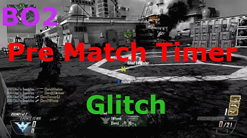 BO2 PRE MATCH TIMER GLITCH