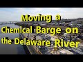 Moving a chemical barge on the delaware river