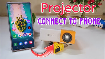 Projector Connect To Phone | How To Connect Projector With Phone | Phone Ko Projector Connect Kare