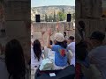 Southern Steps in Jerusalem with Harps 🪉 Worshipping The King of Kings #Israel #Jerusalem #worship