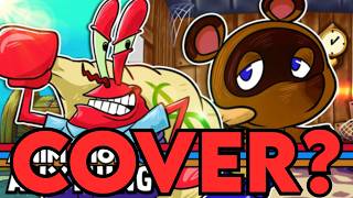 Mr. Krabs vs Tom Nook but the lyrics are whats happening on screen @PowerPointRapBattles