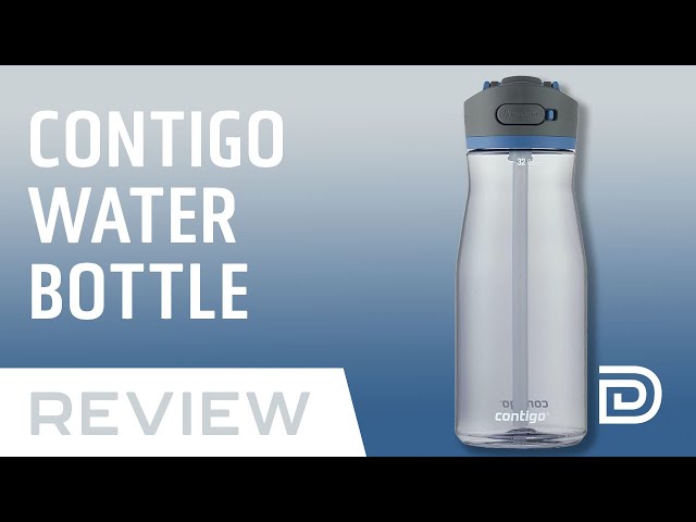 Water Bottle Review // Contigo Autospout Ashland Water Bottle 32oz - YouTube