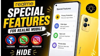 Realme Mobile Special Feature 😲 | Facebook, WhatsApp & Instagram Hide Kaise Kare?