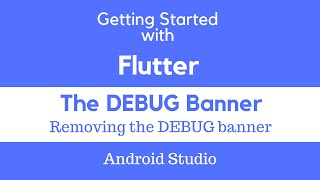 Flutter. Removing the DEBUG banner screenshot 5