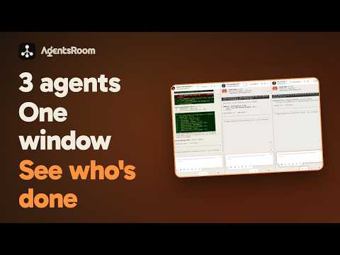 Split View for AI Agents (Claude Code, Codex...) | How to Watch Several AI Helpers on One Screen