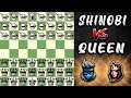 Shinobi vs queen army  fairy chess