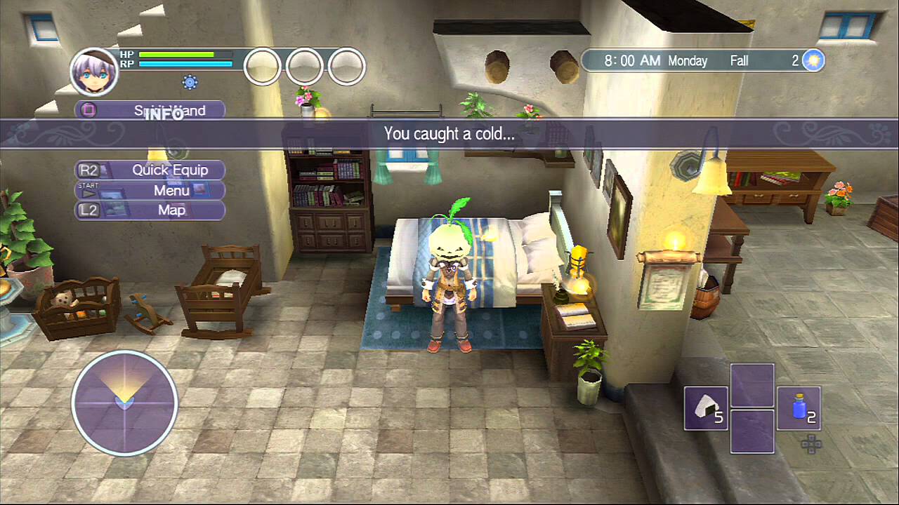 Rune Factory: Tides Of Destiny HD Walkthrough Part 117 - Cooking Block