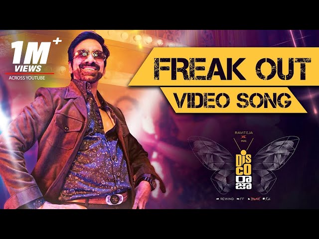 Disco Raja Video Songs | Freak Out Full Video Song | Ravi Teja | Bobby Simha | VI Anand | Thaman S class=