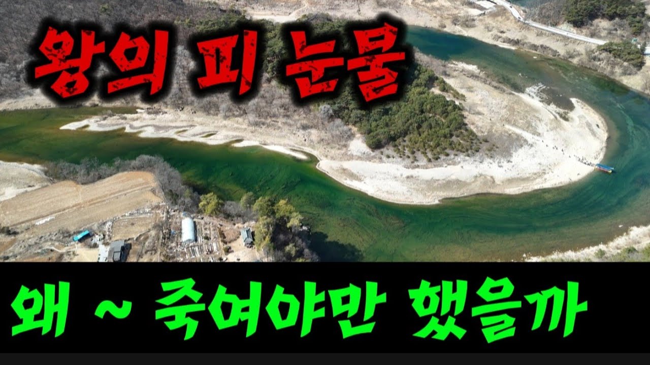 단종의 눈물 한이 서린곳 / 주말이나 휴일에는 당분간 오지 마세요  사람들이 엄청나네요 