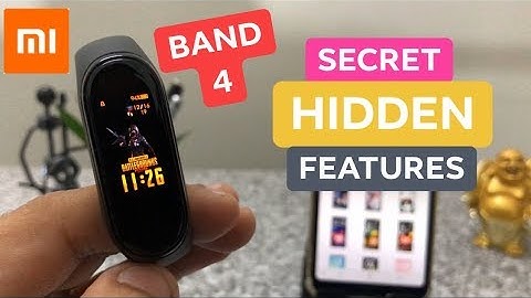 Mi Band 4 Hidden Features + ULTIMATE HACKS| Camera Shutter, Band Faces..🔥🔥🔥