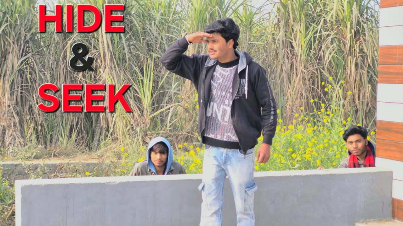 Playing Hide & Seek || हमने खेला छुपन छुपाई 🤪 with Team 