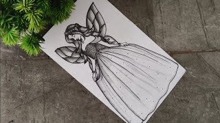step by step  fairy drawing  #Fairy screenshot 5