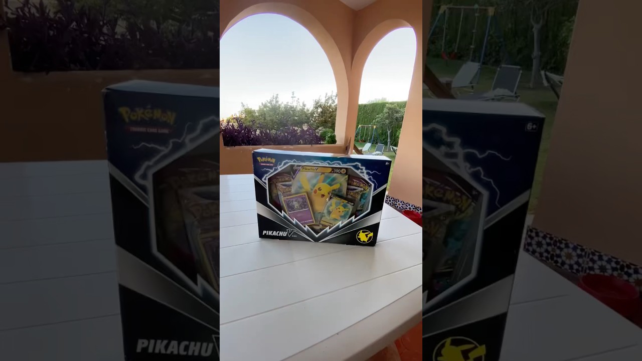 Apertura PIKACHU V BOX en INGLÉS | PARTE 1 de 5