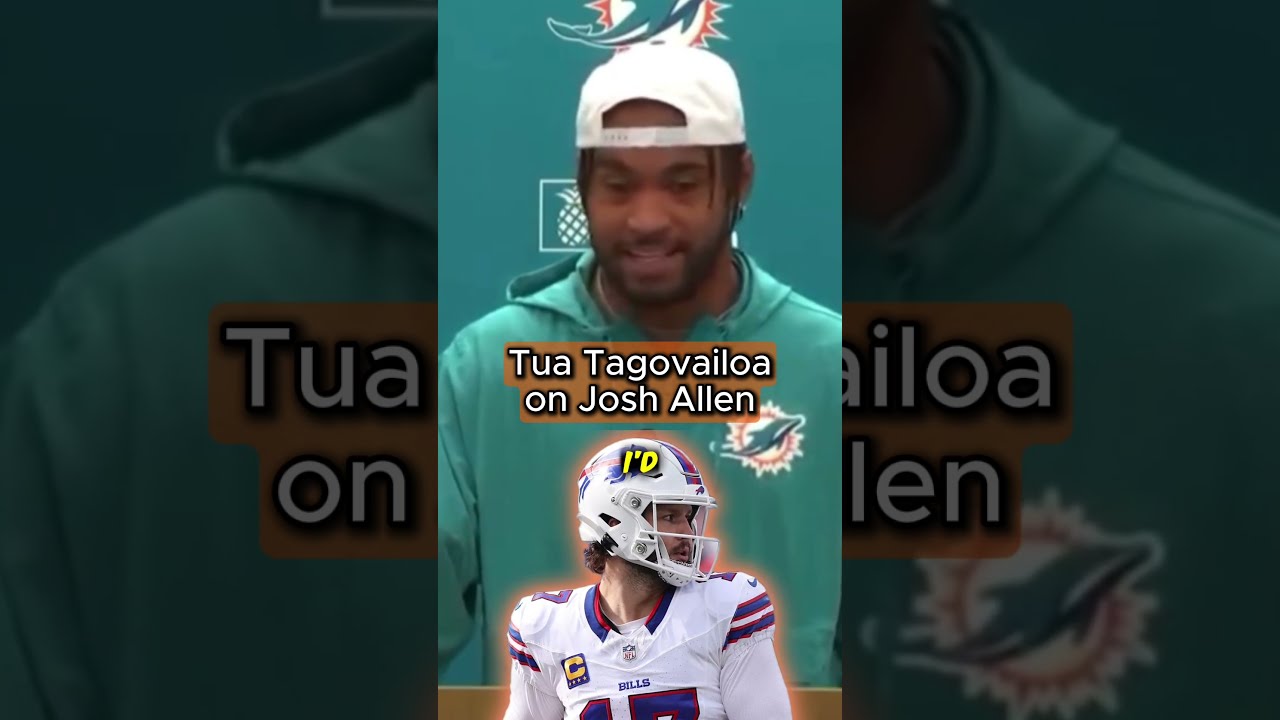 Tua Admits He Can T Do What Josh Allen