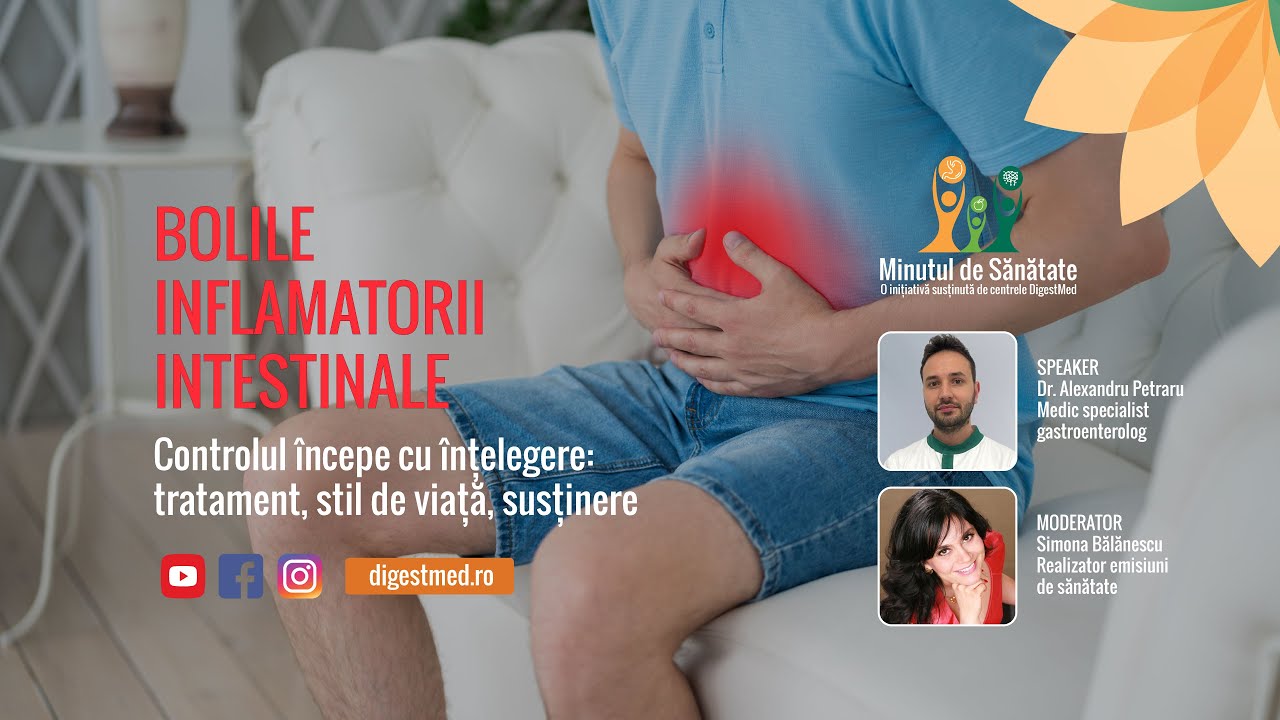 Minutul de Sănătate - Bolile inflamatorii intestinale