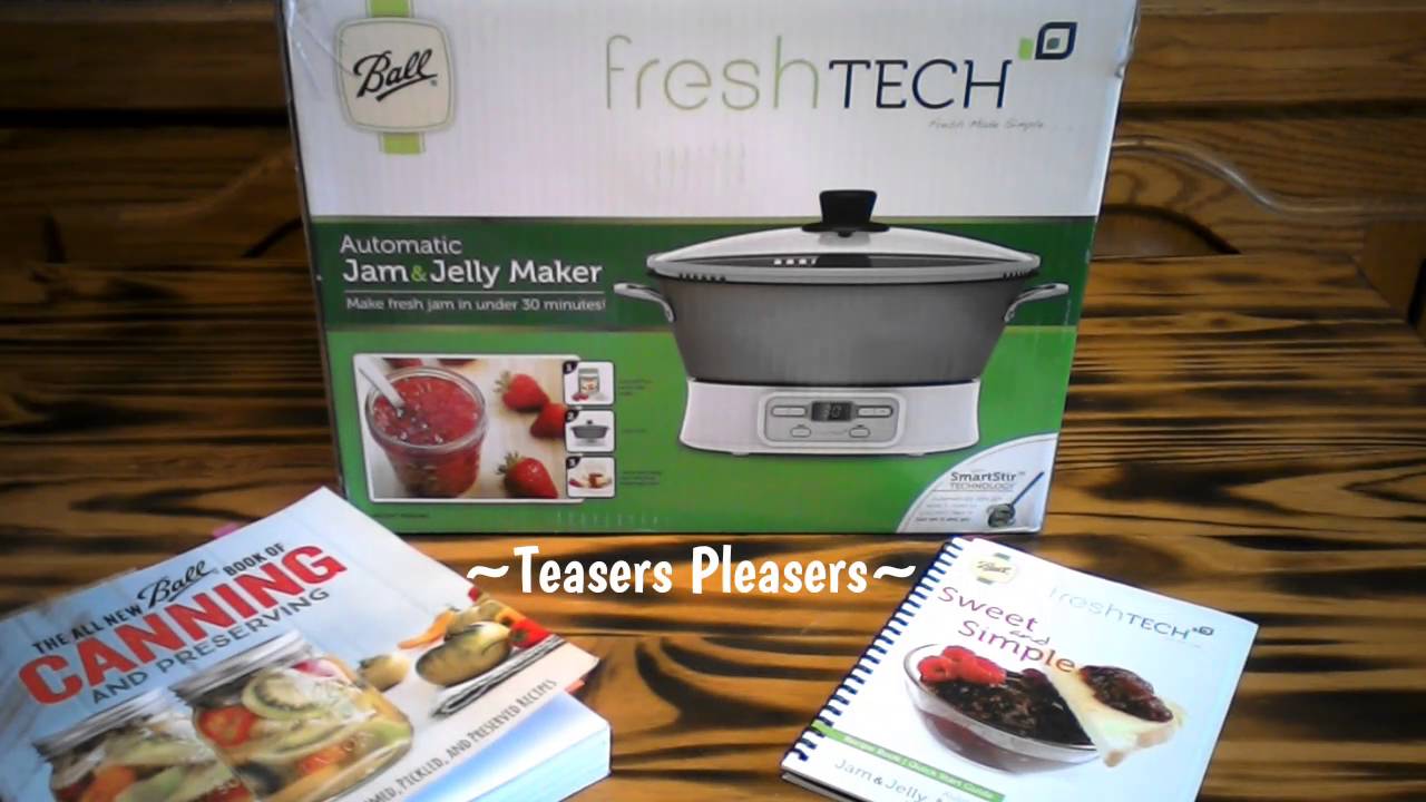 Unboxing & Review of the Ball FreshTech Automatic Jam & Jelly Maker