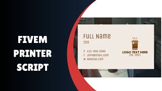 Revolutionize Your QBCore Server with the FiveM Printer Script!