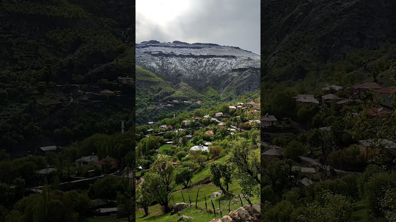 Bahar ve kış bir arada Derecik Hakkari strana Delila