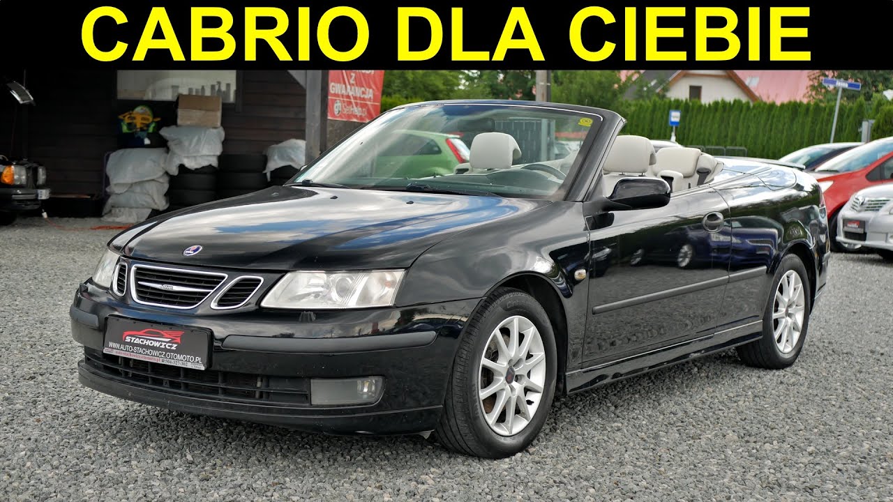 Saab 9-3 cabrio czyli auto dla NIENORMALNYCH klientów