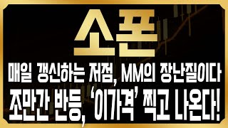 [소폰 코인전망]최근 급락, 이유가 따로있었다? 결국 &#39;이렇게&#39; 대응해야 합니다!