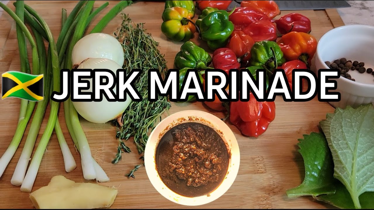 How to Make Jamaican Jerk Chicken Oven Style - YouTube