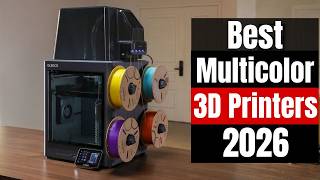 Best Multicolor 3D Printers 2025-2026 🌈 Top 5 Color 3D Printing Machines!