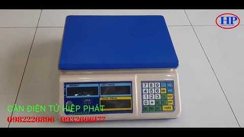 Cân điện tử tính tiền JPA 30kg Jadever | Cân tính tiền siêu thị | Cân Hiệp Phát